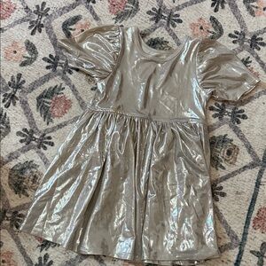 Pink Chicken Metallic Dress